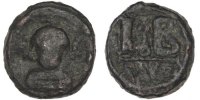 12 Nummi Monnaie, Heraclius 610-641, Alexandrie, Cuivre, Sear:855 -