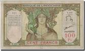 Tahiti 100 Francs Billet, Undated (1939-65), KM:14d -