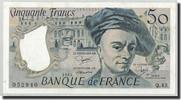 France 50 Francs 50 Francs Quentin de la Tour, Fayette:67.11, KM:152b -