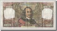 France 100 Francs 100 Francs Corneille, 1975-02-06, VF(30-35), Fayette:65.48, KM:149e -
