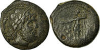 Bronze Æ Monnaie, Sicile, Panormos, Zeus, Bronze -