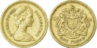 Grande-Bretagne Pound Monnaie, Elizabeth II, Nickel-brass, KM:933 -
