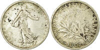 France Franc Monnaie, Semeuse, Paris, Argent, Gadoury:467, KM:844.1 -