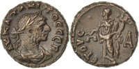 Tétradrachme Monnaie, Tacite, Alexandrie, Bronze -