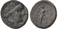 Tetrachalkon Monnaie, Thessalie, Larissa, Apollo, Larissa, Bronze -