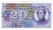 Suisse 20 Franken Billet, 1971-02-10, KM:46s -