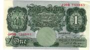 Grande-Bretagne 1 Pound Billet, KM:369b -