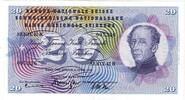 Suisse 20 Franken Billet, 1964-04-02, KM:46k -