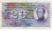 Suisse 20 Franken Billet, 1961-10-26, KM:46i -
