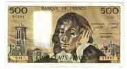 France 500 Francs Pascal, U.51, Fayette:71.13, KM:156c -