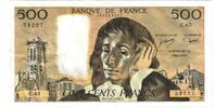 France 500 Francs Pascal, C.65, Fayette:71.15, KM:156d -
