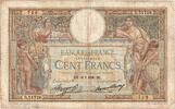 France 100 Francs Luc Olivier Merson, B.51726, B, Fayette:24.15, KM:78c -