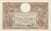 France 100 Francs Luc Olivier Merson, E.58690, Fayette:25.15 -