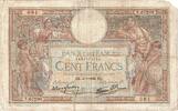 France 100 Francs Luc Olivier Merson, F.67299, Fayette:25.48, KM:86b -