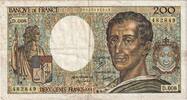 France 200 Francs Montesquieu, D.008, Fayette:70.01, KM:155a -