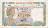 France 500 Francs La Paix, N.1820, Fayette:32.12, KM:95a -