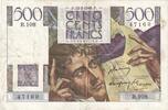 France 500 Francs Chateaubriand, R.108, Fayette:34.08, KM:129b -