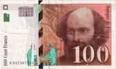 France 100 Francs Cézanne, X.057, Fayette:74.2, KM:158a -