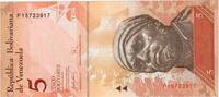 Venezuela 5 Bolivares 2007-05-24 -