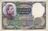 Espagne 50 Pesetas 1931-04-25 -