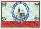 Allemagne 50 Pfennig Lübeck, 1921-09-11 -