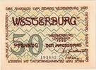 Allemagne 50 Pfennig Westerburg, 1920-12-01 -