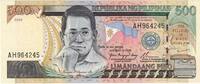 Philippines 500 Piso UNZ -