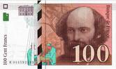France 100 Francs Cézanne, K.044 -