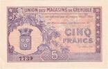 France 5 Francs Grenoble, 7739 -