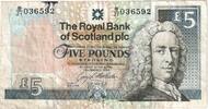 Écosse 5 Pounds 1994-03-23 -