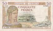 France 50 Francs Cérès, 1938-03-31, R.7969 -