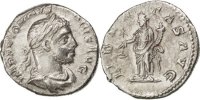 Denier Monnaie, Elagabal, Roma, Argent, RIC:107 -