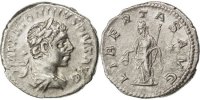 Denier Monnaie, Elagabal, Roma, Argent, RIC:109 -