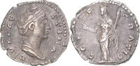 Denarius Monnaie, Diva Faustina I, Rome, Argent, RIC:382A -