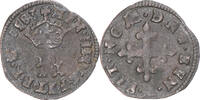 France liard à la croix fleurdelisée Monnaie, Henri III, Billon -
