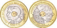 France 20 Francs Monnaie, Pierre de Coubertin, Monnaie de Paris, ESSAI -