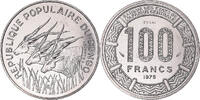 République du Congo 100 Francs Monnaie, Monnaie de Paris, ESSAI -