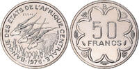 États de l'Afrique centrale 50 Francs Monnaie, Afrique Centrale, Monnaie de Paris, ESSAI -