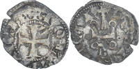 Grèce Denier Monnaie, Principauté d'Achaïe, Jean de Durazzo -
