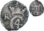 Danemark 8 Skilling Monnaie, Christian IV, Argent, KM:84 -