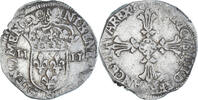 France 1/4 Ecu Monnaie, Henri IV, Rennes ?, Argent, Gadoury:597 -