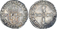 France 1/8 Ecu Monnaie, Henri IV, Nantes, Argent, Gadoury:582 -