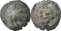 France Douzain aux deux H Monnaie, Henri III, Toulouse, Billon -