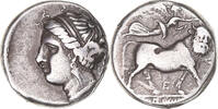 Didrachme Monnaie, Campania, Neapolis, Argent, HGC:1-454 -
