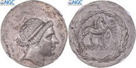 Tétradrachme Éolide, Cymé, Argent, NGC -