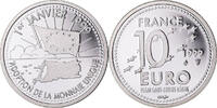 France 10 Euro Europa, Utrecht, ESSAI, Argent -