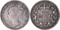 Grande-Bretagne Penny Monnaie, Victoria, Londres, Argent, KM:727 -