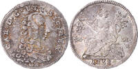 États italiens 1/2 carlino Monnaie, Italie, Kingdom of Naples, Charles III, Naples -