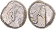 Stater 5th Century BC Aspendos  Münze, Pamphylia, Aspendos, S, Silber S