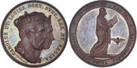 Norvège Medaille Coronation of King Carl XV in Trondheim, Cuivre -